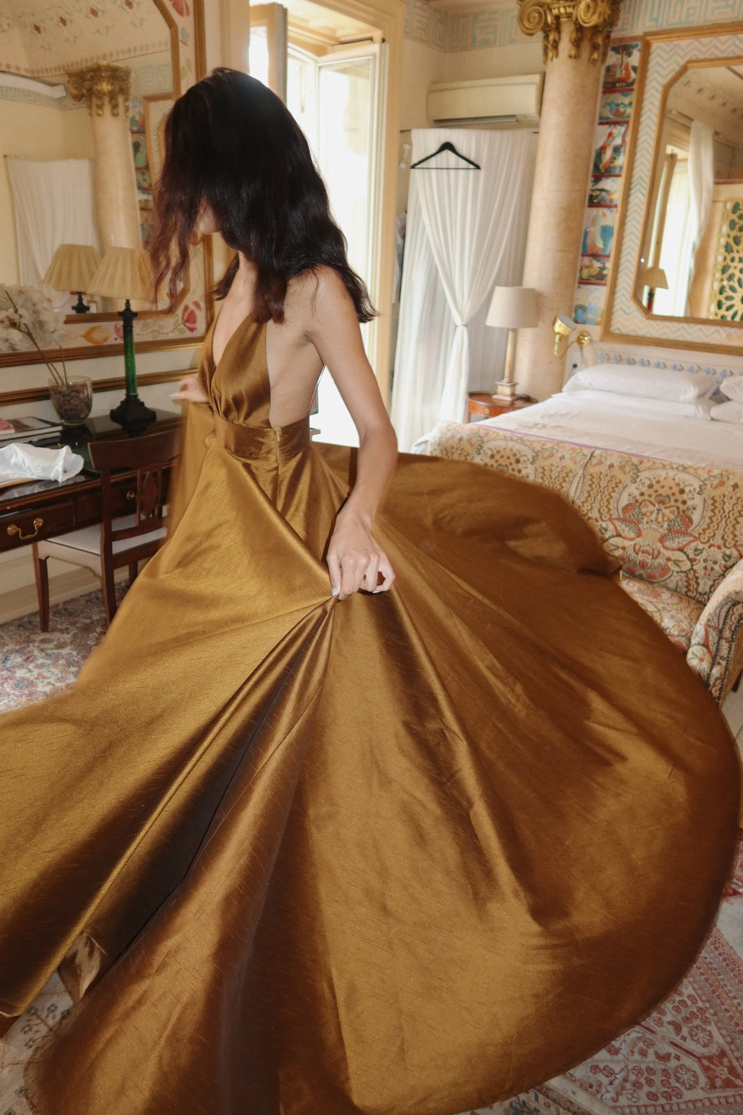 BRONZE PRINCESS DRESS