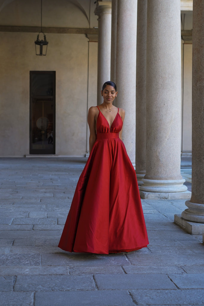 VESTIDO PRINCESA VERMELHO - KAOÂ